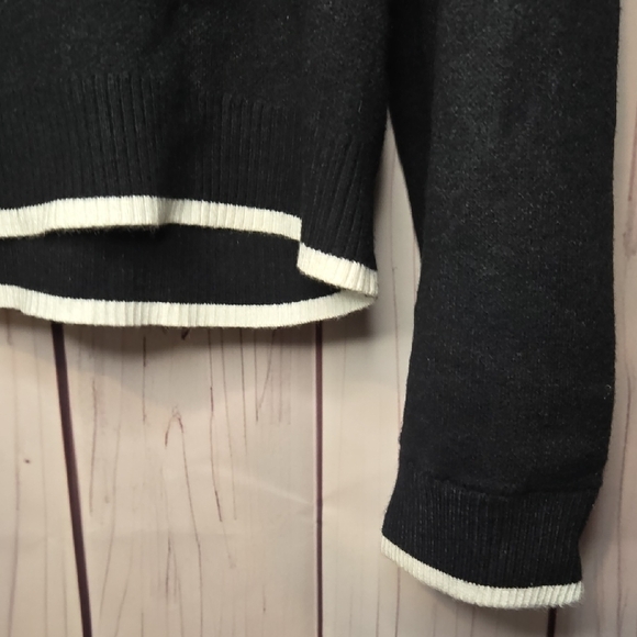 Savage X Fenty Classic Black And White Zip Up Hoodie Womens XL - Picture 5 of 12